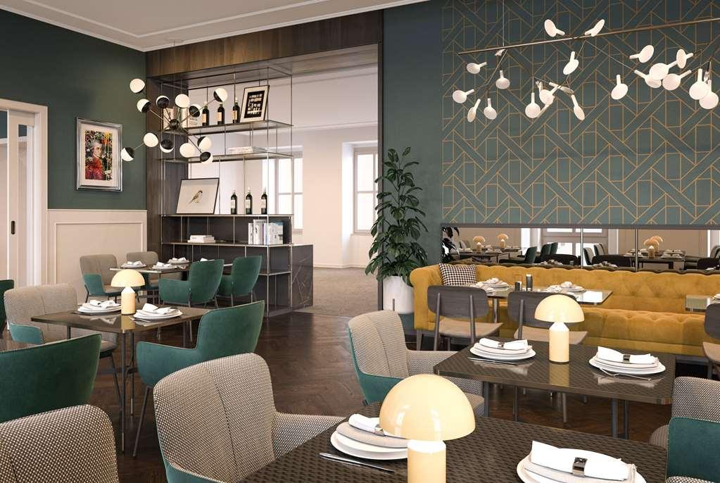 Hyperion Hotel Salzburgo Restaurante foto Interior design of a restaurant